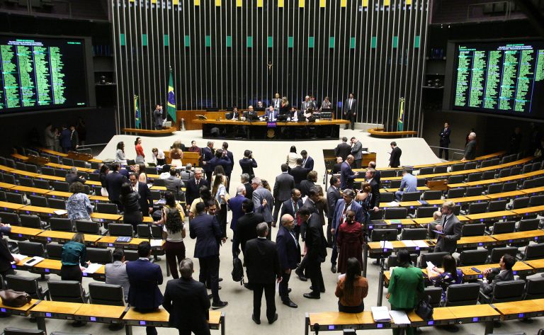 Deputados na sessão do Plenário desta quarta-feira. Foto: Vinicius Loures/Câmara dos Deputados