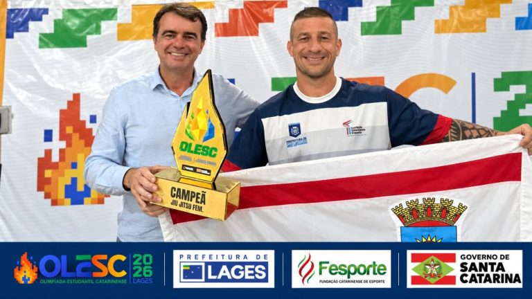 Olesc define campeões do jiu-jítsu, taekwondo e ginástica artística em Lages