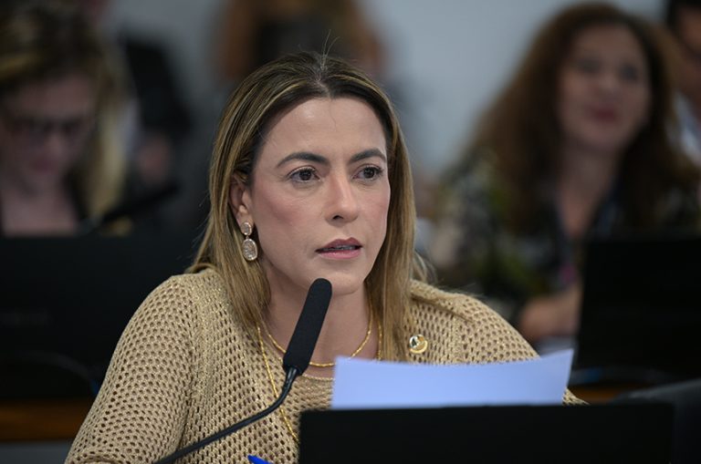 A senadora Soraya Thronicke, autora do projeto. Foto: Pedro França/Agência Senado